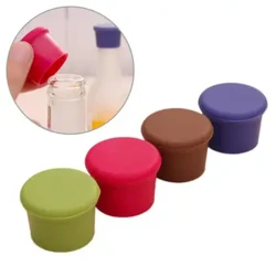 Capace de sticle din silicon Capac de bere Sigilare rezistent la scurgeri Vin sifon pentru economisitor de proaspete dopul Ustensile de uz casnic pentru bucatarie Barware Dropshipping