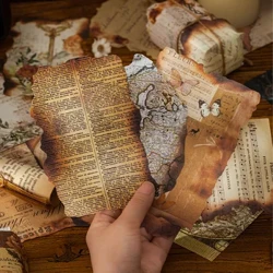 30 Pcs Vintage Journaling Llyfr Lloffion Deunydd Papur Crefft Addurnol Esthetig Arddull Hen Bethau Arddull Ar Gyfer Dyddiadur Dyddiadur