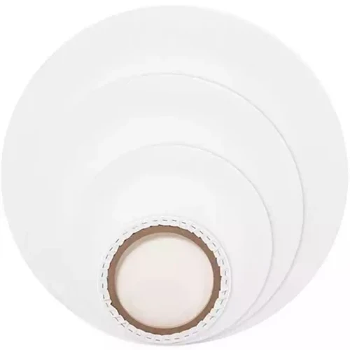 Cynfasau Olew Peintio Cynfas 2 Pcs Pren ar gyfer Pren Ffrâm Gron