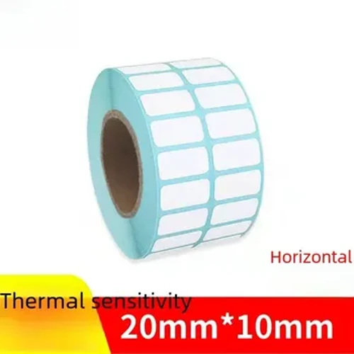 3-resistant Heat-sensitive Label Paper 20 10 4000 Blank Self-adhesive Small Label Number Sticker Strong Adhesive All Use
