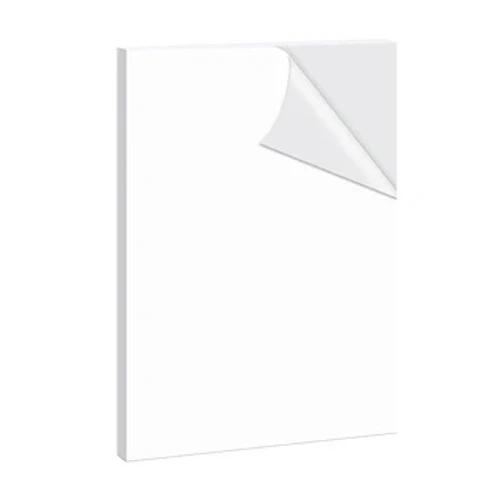 ESHANG Selbstklebendes Fotopapier Glänzendes Aufkleberpapier für Tintenstrahldrucker, 3R 4R 5R A4 20 Blatt, 135 g/m² 36Ib