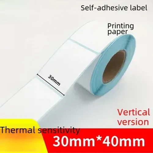 30 40 700 VERTICAL VERSION NUMBER CODE STICKER NAME Patches Heat Resistant Non-Drying Label Printing Paper