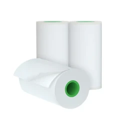 PeriPage 2 flynedd cadwraeth hirhoedlog Rholyn Papur Thermol Gludiog 56*30mm Labeli Sticer Gludiog Ffont Ddu Heb BPA
