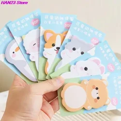 30 de foi de desene animate de cartoon Penguin Iepure Animale Memo Pad Note Sticky Memo Notebook n Times Stationery School Soldys