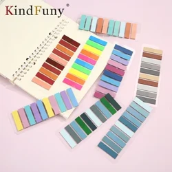 200 Blieder Transparent Notizblock Sticky Notes Index Tabs Lieszeeche fir Bicher Kawaii Ästhetesch Stationery Office School