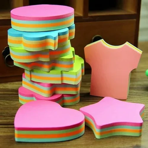 Amashidi/ama-pcs angu-100 Amanothi Anamathelayo Ombala Wokudala Amanothi e-Memo Pad Diary Ama-Stationary Flakes Scrapbook Ehlobisa Ikhathuni Enhle Izikhathi Ezinamathelayo