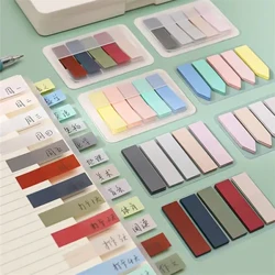 15 turdagi rangli o'z-o'zidan yopishtiruvchi memo pad Yopishqoq eslatmalar Xatcho'p Point It Marker Yodgorlik stiker qog'ozi Ofis maktab anjomlari