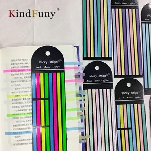 KindFuny 160 feuilles Notes autocollantes transparentes annotation de lecture auto-adhésive pour livres bloc-Notes posté bloc-Notes onglets d'indexation