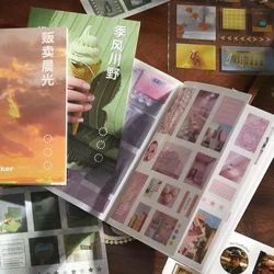 Izitikha Ibhuku Lendawo Ehlobisa Ideveli Yefilimu Impression Seal Ye-DIY Diary Planner Scrapbook I-albhamu Yesikole Izinto Zokubhala