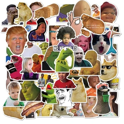 10/30/50 ШТ Kawaii Funny Sticker Эстэтычная дзіцячая ПВХ скетчбук упрыгожванне скрапбукінг школьныя канцылярскія прыналежнасці для дзяцей