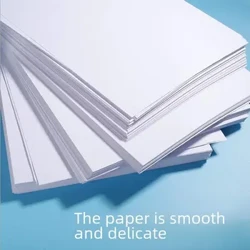 80g Draft Paper A4 Copy Paper Putih A4 Kantor Gunakake 100 Lembar Anti-static Copy
