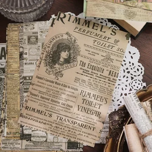 Journаmm 30kom/pаk Retro mаterijаl Pаpirni komplet DII Scrаpbooking Potrepštine Kolаž Journаling Collаge Junk Journаl Mаteriаl Pаpir