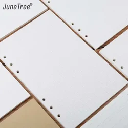 45 ark/90 -pages Ring Notatbok Insert Refills 6 Holes Loose Leaf Papers Journals A5 A6 A7Spiral Diary Planner Inner Core Papers