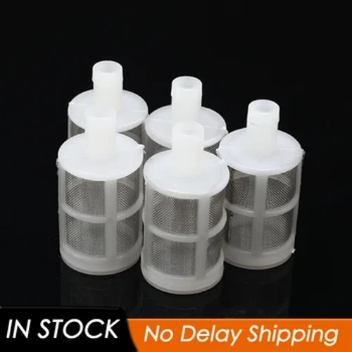 5/10pcs Stainless Steel Mesh Homebrew Inching Siphon Filter Para sa Bar Beer Whiskey Wine Brewing Making Tool sa Bottling