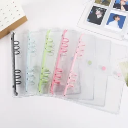 A6/A5 Hồng Xanh Tím Chất Kết Dính Sổ Tay Bao & Hình Dán Thu Thập Sách Nhật Ký Chương Trình Nghị Sự Kế Hoạch Giấy Trường Văn Phòng Phẩm