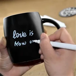 Kätevä valkoinen lasi-ikkuna pyyhittävä liitutaulukynä Creative Marker Pen Blackboard Pen Nestemäinen liitukynä pölytön liitu