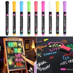 Bảng Đen Nhiều Màu Graffiti Cửa Sổ Kính Tranh Chất Lỏng Bút Phấn Highlighters Bút Viết Bảng Trắng Nghệ Thuật Bút Đánh Dấu
