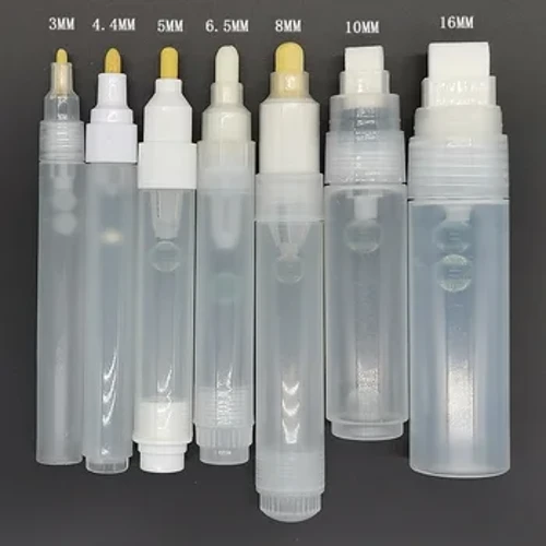 1PC Eidel Pen Staang Flësseg Marker Plastik Wiederholbar wiederverwendbar Plastik Eidel Liquid Kalk Paint Pen Paint Pen Accessoiren