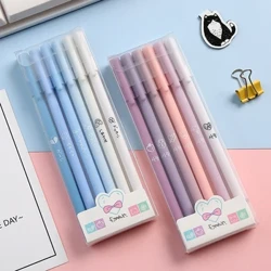 6 бр./компл. Creative Cute Morandi Simple Small Fresh Gel Pen Fresh Color Бързосъхнеща капачка Neutral Pen Journal Journal Консумативи Канцеларски материали