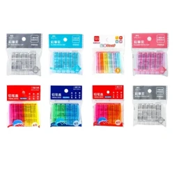 OFBK 18PCS Caps Peann luaidhe Plaisteacha Glan Trédhearcach Barraí Pencil Pencil Lids Cosanta