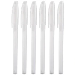 10 pcs/lot Gel Pen Shell Transparent Ballpoint Pen Shell Cover ʻO ke ʻano maʻalahi ʻoi loa ka ʻoi loa o ka peni Shell Case Nā lako keʻena kula.