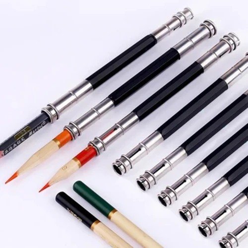 1 Cái Có Thể Điều Chỉnh 2 Đầu Bút Chì Mở Rộng Giá Đỡ Phác Thảo Trường Văn Phòng Tranh Nghệ Thuật Viết Công Cụ Viết Quà Tặng