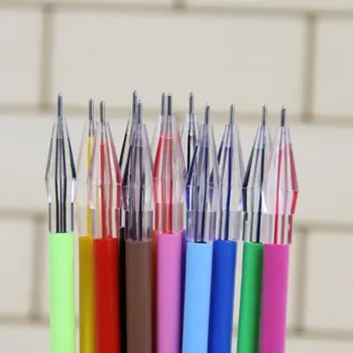 12 kpl Timanttipääkynän täyttöpakkauksia Luovat paperitarvikkeet Candy-Color geelikynän täyttöpakkaukset 12 väriä koulutoimistotarvikkeet