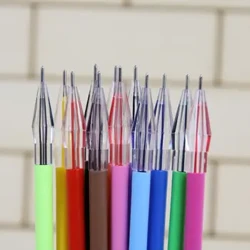 12 kpl Timanttipääkynän täyttöpakkauksia Luovat paperitarvikkeet Candy-Color geelikynän täyttöpakkaukset 12 väriä koulutoimistotarvikkeet