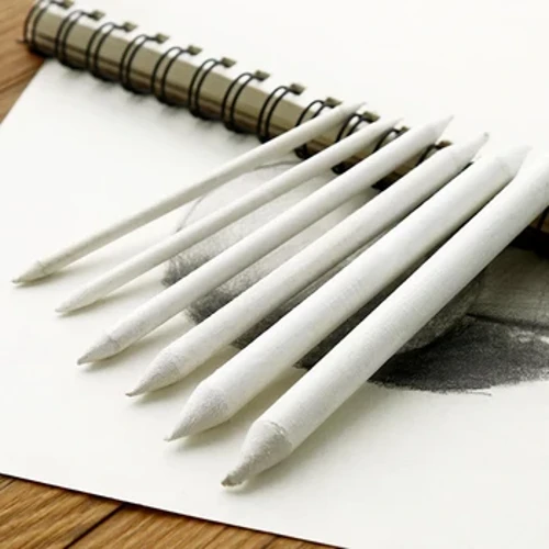 Tarvikkeet Maalaustyökalu Kanto Kaksipäätä Tortillon Riisipaperi Valkoinen Piirustus Kynä Piirustus Lyijykynä Smudge Stick sekoitustikku
