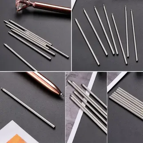 5 STK/parti Ulike typer krystall diamanthoderefill Kulepennrefill 68MM nøytral refill Gravity Pen multifunksjonsrefill