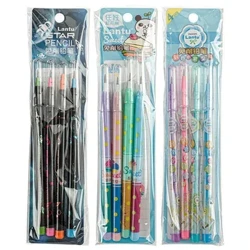 Lápis de múltiplas cabeças, 4 unidades, não afiar, mecânico, substituir recargas, caneta automática, papelaria coreano, material de escritório escolar