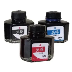 50 ml rdeče, modro, črno stekleno pero, črnilo, gladko pisalno pero, polnilo za študente, šolske potrebščine, pisalne fontane