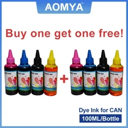 Tinta Pewarna Printer Isi Ulang untuk Canon Pixma MG3640s MG2540 MG5740 MG4250 MG5750 Semua Printer, CISS Ink Cartridge 100 Ml * 8 Botol