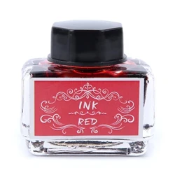 1 Buidéal Pure Colorful 15ml Dúigh Fountain Peann Dúigh Athlíonta Neamh-charbóin Stáiseanóireacht na Mac Léinn Soláthairtí Oifige Scoile