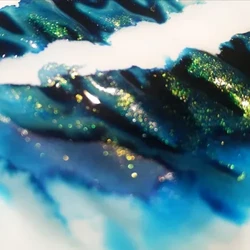 18ML gradient gula pauda non-carbon kala inika omole no ka punawai aniani dip peni kalligraphy kakau palapala pena