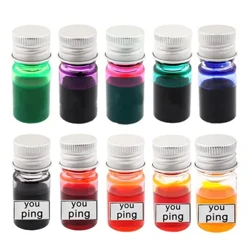 Kualitas Tinggi 5 Ml Fountain Pen Botol Tinta Isi Ulang Cartridge Sekolah Kantor Perlengkapan Alat Tulis Tinta Kaligrafi