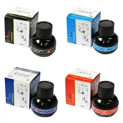 Botol Kaca Halus Fountain Pen Tinta Tulis untuk Mengisi Ulang Tinta Alat Tulis Sekolah Kantor