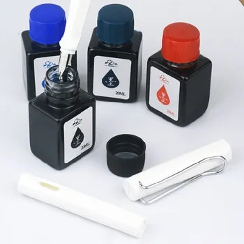20 Ml Mực Chai Nhựa Đen Xanh Đỏ Graffiti Bút Thường Trực Dầu Bút Đánh Dấu Mực Đổ Nhanh Khô Graffiti bút Bút Đánh Dấu