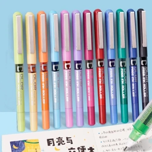 Haile Dễ Thương RollerBall Bút, 0.28/0.38/0.5mm Extra Fine Ngòi Mực Lỏng Bút Bi, để Viết Tạp Chí Trường Văn Phòng Đứng Yên
