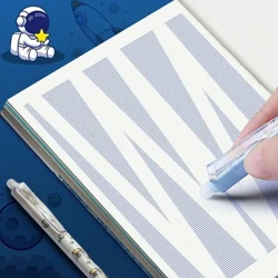 Nieuw! Leuke Anime Cartoon Astronaut Uitwisbare Gel Pen Set Met Inkt Refill 0.5 Mm Zwart Blauw Kawaii Briefpapier Kinderen Schoolbenodigdheden