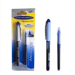 0,5 mm schnelltrocknendes Gelstift-Set Schulbedarf Schreibwaren Blaue Tintennachfüllung Schüler Lernen Prüfung für Bürozubehör Schreibstift