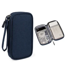 USB charger cable bag  Hard Case Power Bank Case Storage Carrying Box for SSD Bag External Hard Drive Disk Power Bank Case
