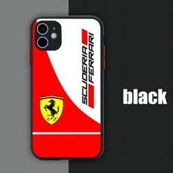 Cás Teileafóin Spóirt Car F-FerrariEs Do iPhone 15 14 12 13 11 Pro Clúdach Neamhlonrach Max XR XS Mini X 7 8 seanré Plus