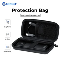 Ochranné pouzdro na pevný disk ORICO M.2 pro externí pouzdro M.2 / M.2 SSD / USB kabel / U disk Velkokapacitní barevné úložné tašky