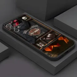 H-Harley Davidsones Telefon Case Fir Xiaomi 13 14 12 Music Pro 11 Lite 10T 12X 11i F3 Note POCO M4 M3 X4 Shell Cover