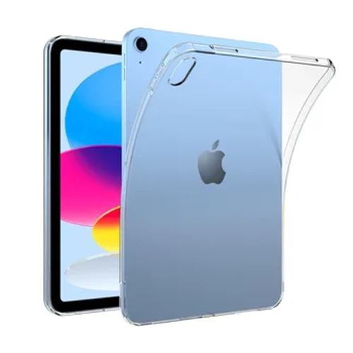 Okwe-iPad 10th/9th Case Ultra Thin Transparent Protective Case ye-iPad Air 5/4 Ikhava yeSilicone Ethambile ye-pro 11 2022 2021 Funda