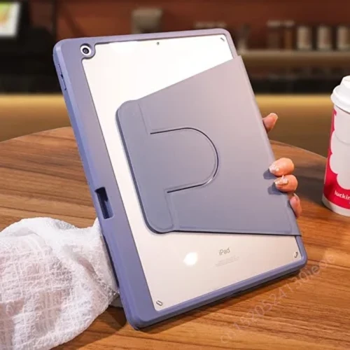 iPad 10.2 7. 8. 9. zorroa iPad 10. belaunaldia 2022 360° biraketa-zorroa iPad Pro 11 12.9 Air 2 3 4 5 9.7 5. 6. funda