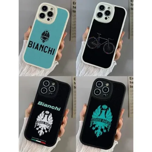 B-Bianchi B-Rothar Fón Cás Fón Cás Lambskin Do Iphone 14 Pro Max 11 13 12 Mini X Xr Xs 8 6 7 Puls Se Clúdach Soghluaiste Só