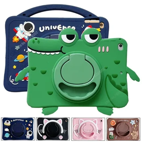 Pre iPad 7. 8. 9. 9. 10.2 10. Case Gen Case 360 ​​Stánok pre rotáciu pre iPad Air 2 3 4 5 10,9 2022 MINI 6 PRO 9.7 11 Prípady pre deti