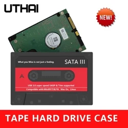 UTHAI T46 New Hard Disk External USB 3.0 SATA 5Gbps 2.5 Zoll Hd externo HD Case fir PC / Notizbuch Tape Hard Drive Case
